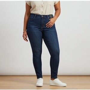 Torrid Premium Bombshell Skinny Jeans Dark Wash High Rise Size 18R 11047374